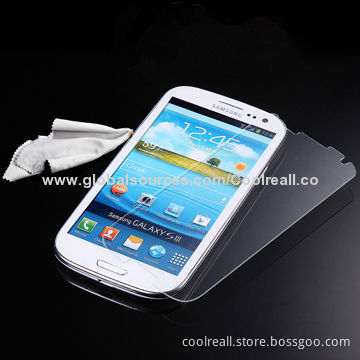 Tempered-glass Screen Protector for Samsung Galaxy S3 with 9H Hardness